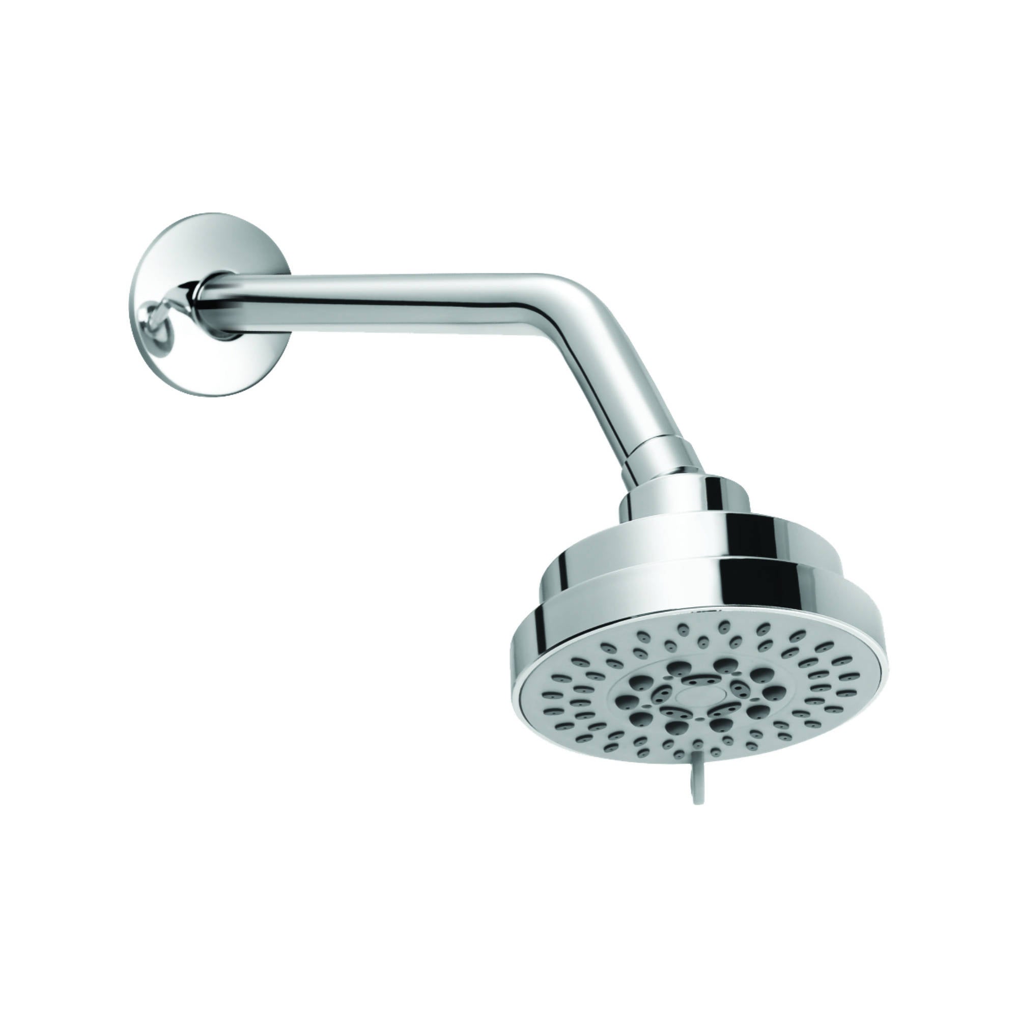 Somany 5 inch CP 1 Fn OH Shower with Arm & Flange Somany Ceramics