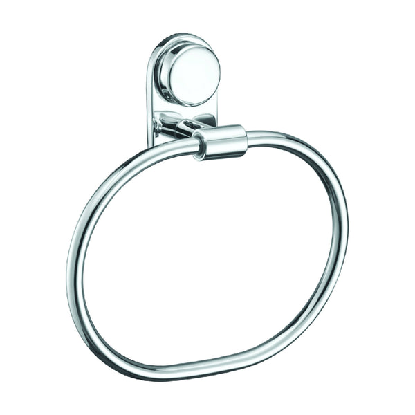 Somany Dhaara Chrome Finish Towel Ring Somany Ceramics