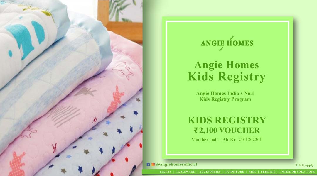 Angie Homes Kids Registry Program Gift Voucher Dohar ANGIE HOMES