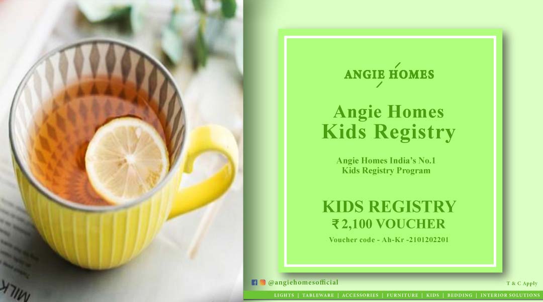 Angie Homes Kids Registry Program Gift Voucher for Kids Tea Set ANGIE HOMES