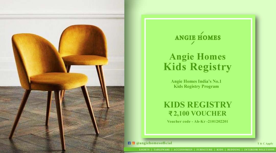 Angie Homes Kids Registry Program Gift Voucher Kids Chair ANGIE HOMES