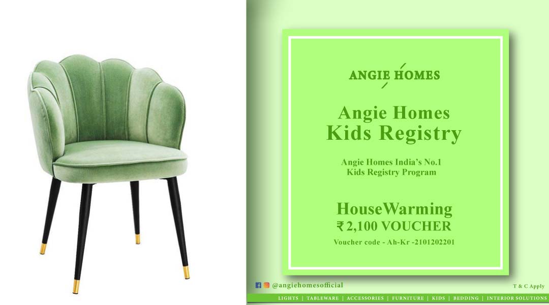 Angie Homes Kids Registry Housewarming Gift Voucher Sofa Chair ANGIE HOMES