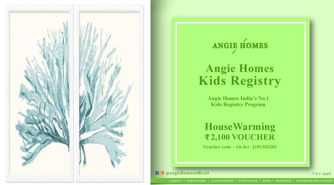 Angie Homes Kids Registry Housewarming Gift Voucher Stylish Wallart ANGIE HOMES