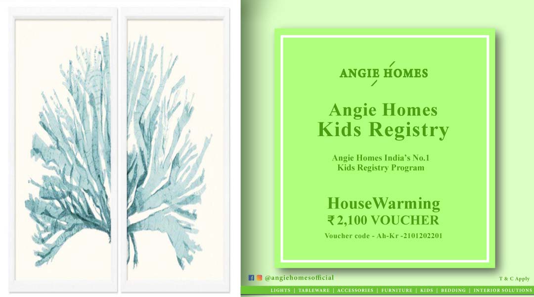 Angie Homes Kids Registry Housewarming Gift Voucher Stylish Wallart ANGIE HOMES