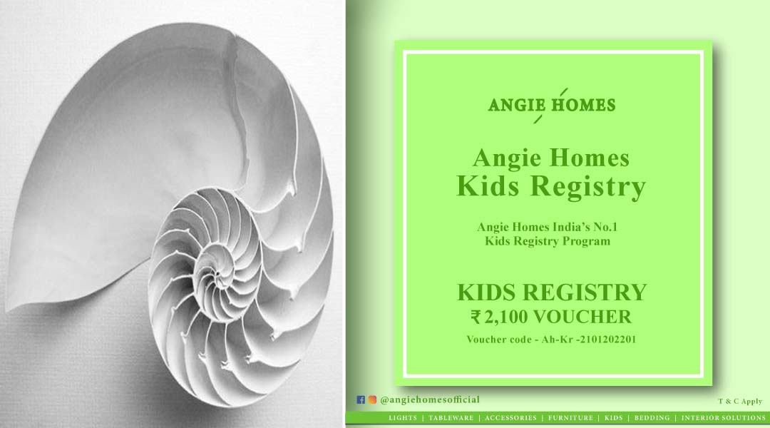 Angie Homes Kids Registry Program Gift Voucher for Kids Artwork ANGIE HOMES