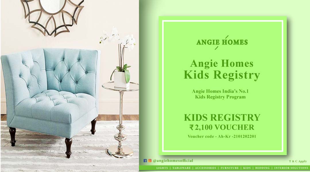 Angie Homes Kids Registry Program Gift Voucher Sofa ANGIE HOMES