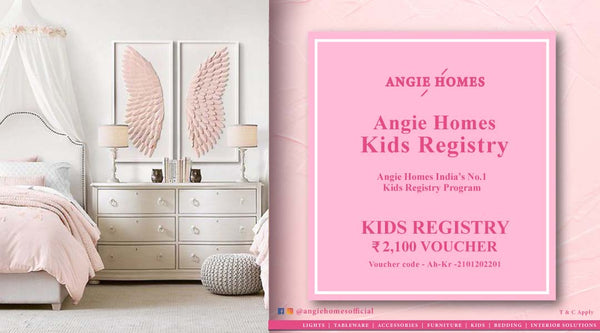 Angie Homes Kids Registry Gift Voucher for Kids Wallart ANGIE HOMES