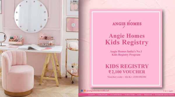 Angie Homes Kids Registry Gift Voucher for Kids Study Table ANGIE HOMES