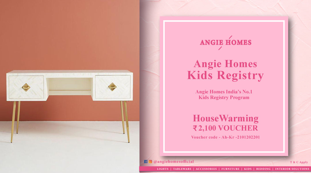 Angie Homes Kids Registry Gift Voucher for Study Table ANGIE HOMES