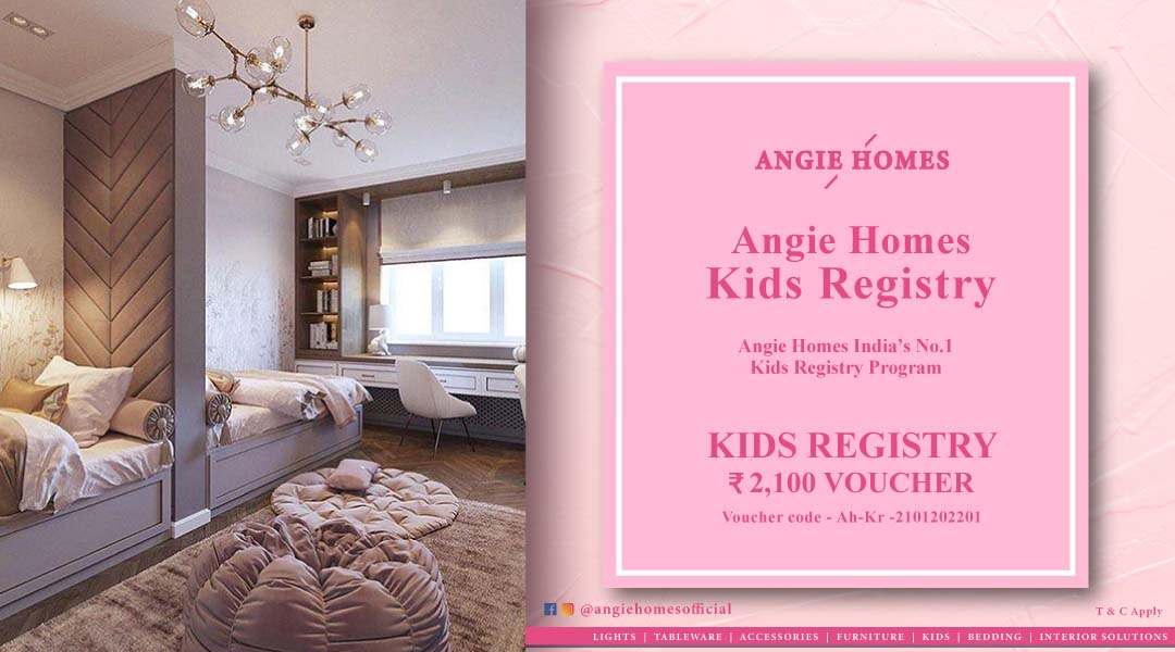 Angie Homes Best Kids Registry Voucher for Bed ANGIE HOMES