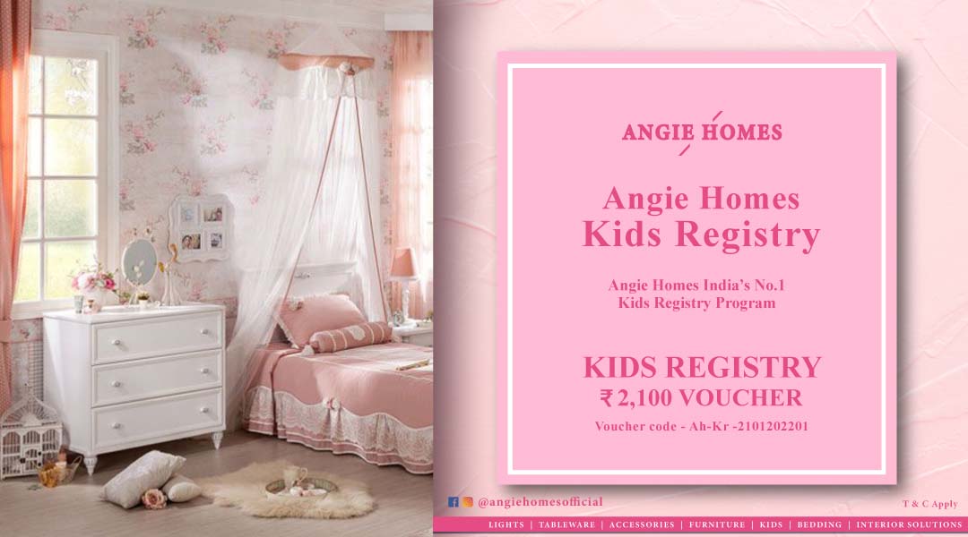 Angie Homes Kids Registry Gift Voucher for Kids Luxury Chair ANGIE HOMES