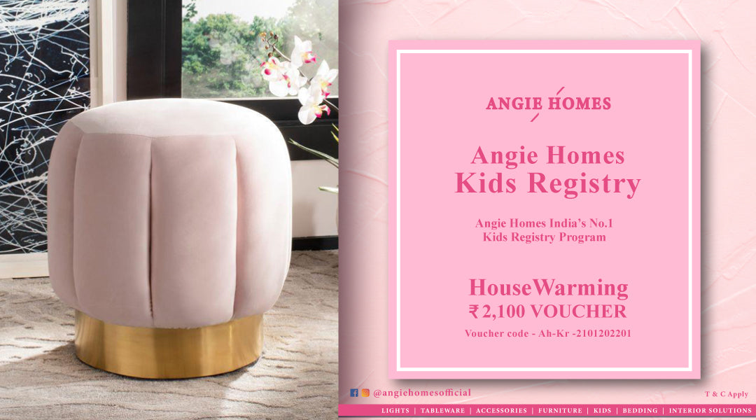 Angie Homes Kids Registry Gift Voucher for Kids Pouf ANGIE HOMES