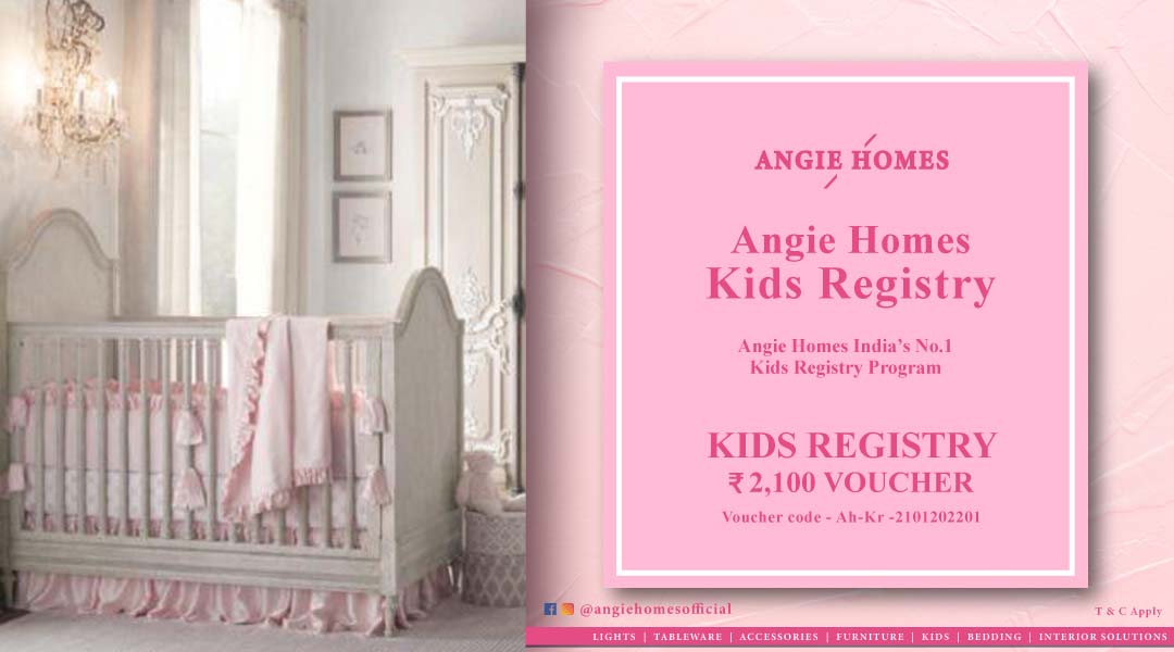 Angie Homes Kids Registry Gift Program Voucher for Bed ANGIE HOMES