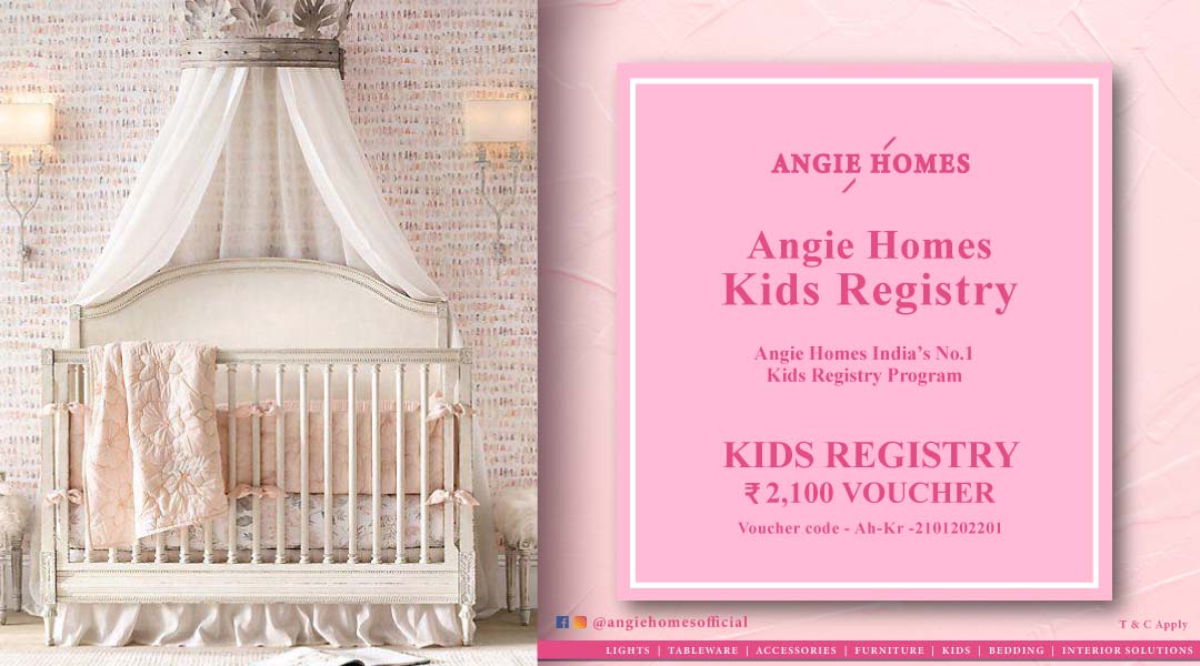Book Now Kids Registry Pink Gift Vouchers ANGIE HOMES