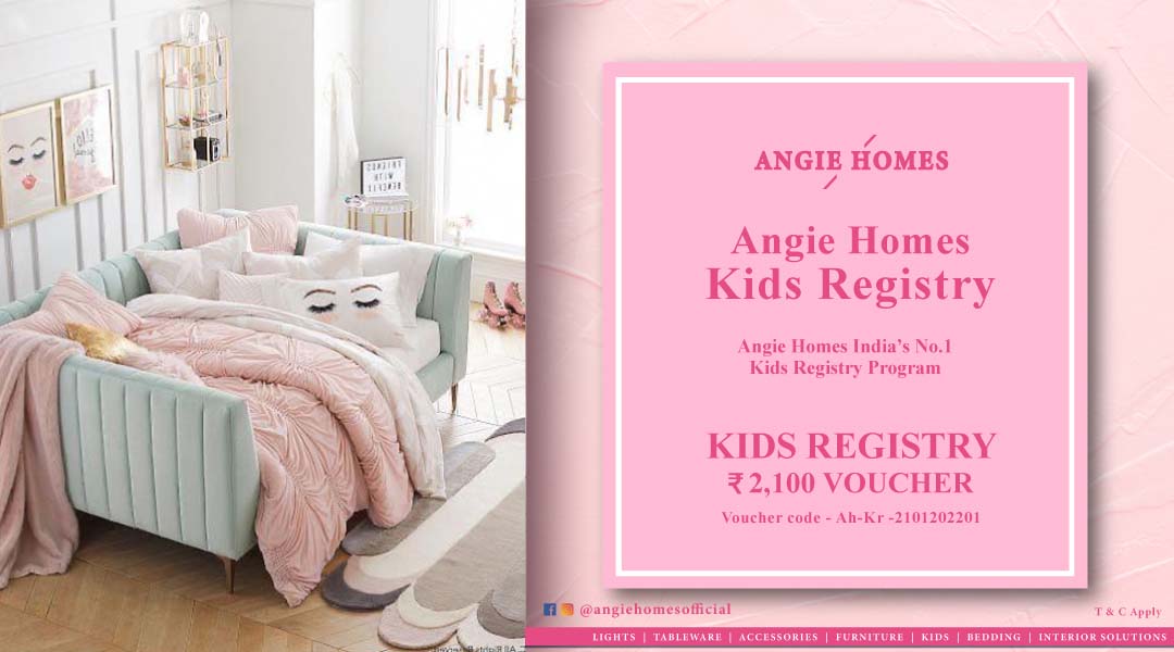 Angie Homes Kids Registry Gift Voucher for Kids Luxury Bed ANGIE HOMES
