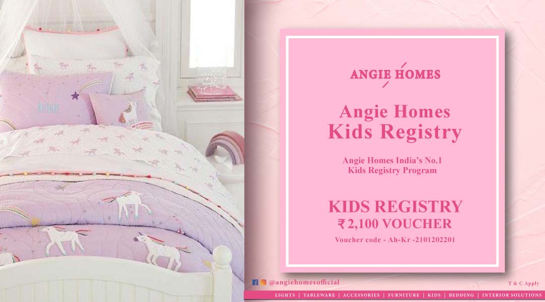 Angie Homes Kids Registry Gift Voucher for Stylish Bed ANGIE HOMES