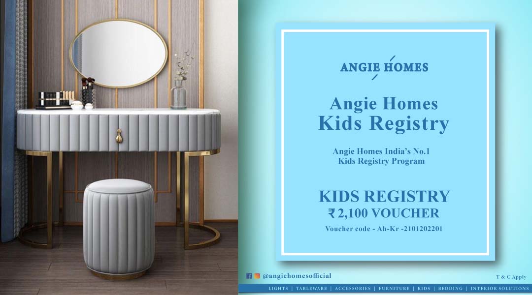 Angie Homes Kids Registry Gift for Kids Voucher Premium Desk ANGIE HOMES