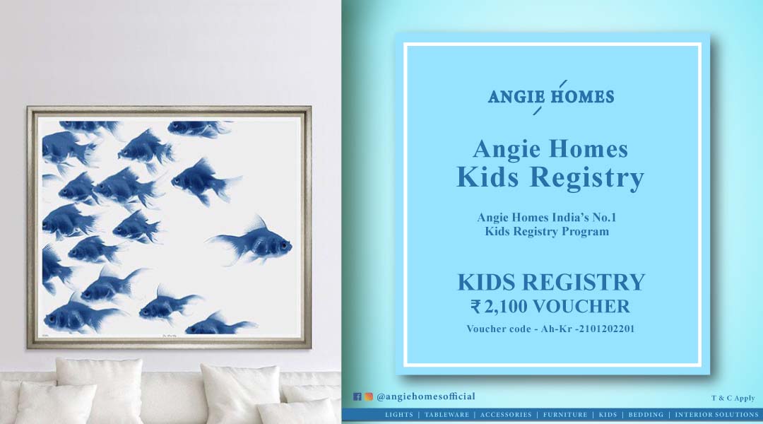 Angie Homes Kids Registry Gift Voucher Wallart ANGIE HOMES