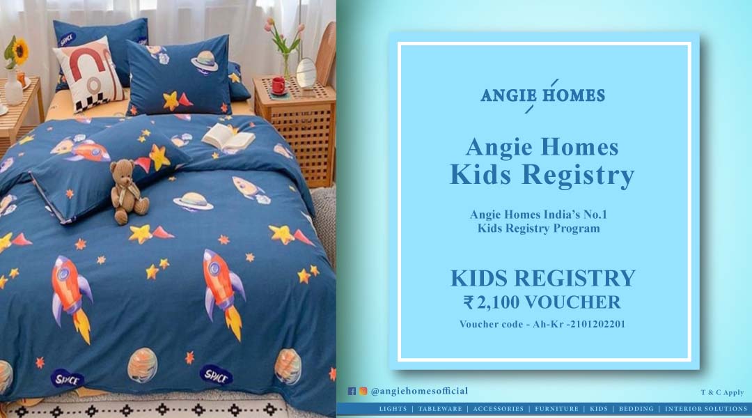 Angie Homes Kids Registry Gift Voucher for Kids Luxury Bed Online ANGIE HOMES