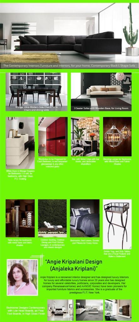 Beautiful Modern Interior Design & Solutions By Angie Kripalani Design ...