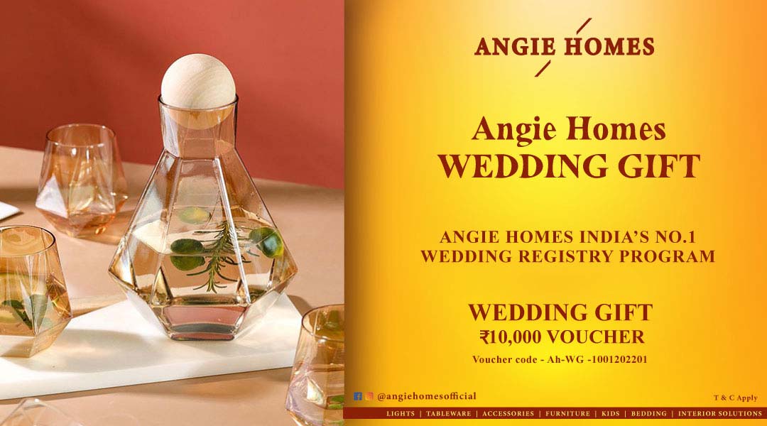 Angie Homes for Indian Wedding Jar Sets Gift Voucher ANGIE HOMES