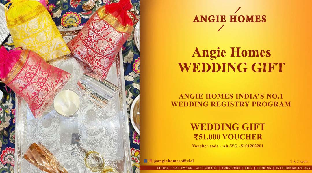 Angie Homes Wedding Gift Voucher for Best Wedding Gift Card ANGIE HOMES