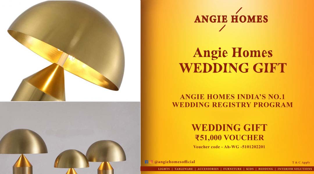 Angie Homes for Indian Wedding Gift Voucher ANGIE HOMES