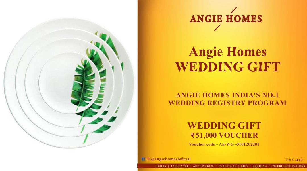 Angie Homes Offer for Indian Wedding Gift Vouchers ANGIE HOMES
