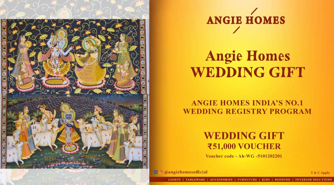Angie Homes Offers for  Book Online Indian Wedding Gift Vouchers ANGIE HOMES