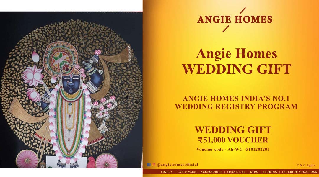 Angie Homes Offer for Indian Wedding E-Gift Voucher Online ANGIE HOMES