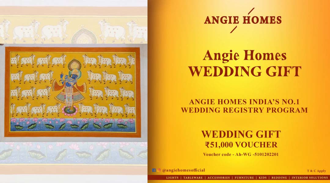 Angie Homes Offer for Indian Wedding E-Gift Voucher Online ANGIE HOMES