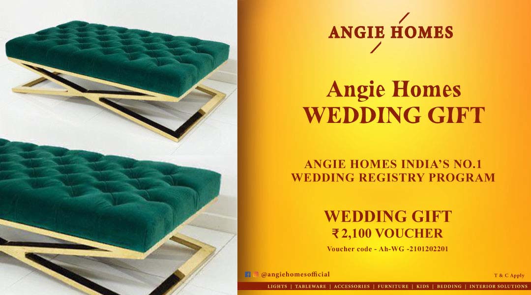 Angie Homes Wedding Gift Registry Vouchers ANGIE HOMES