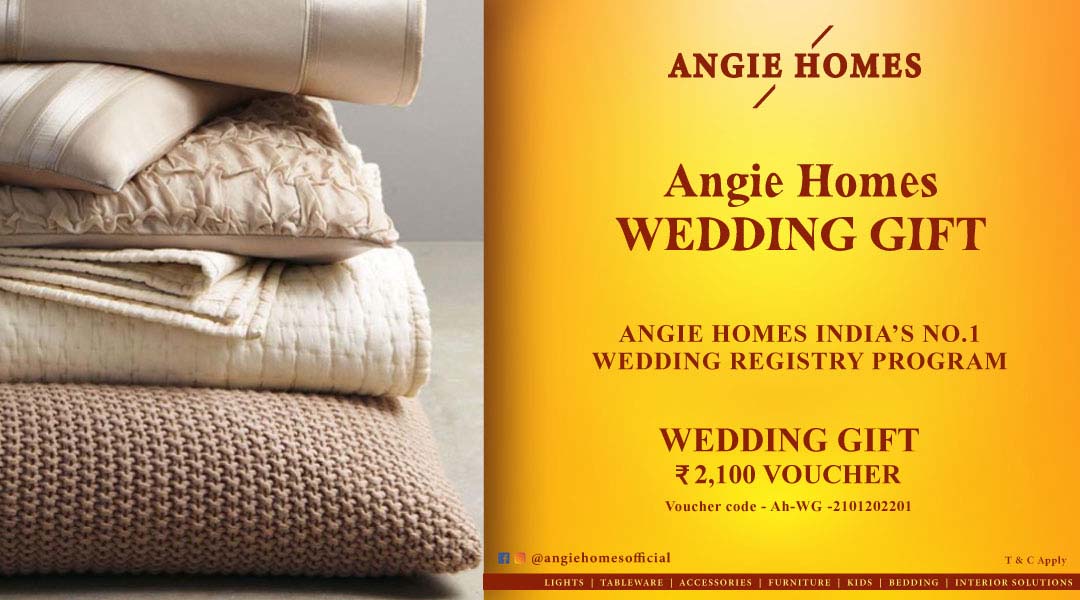 Angie Homes Wedding Gift Registry Vouchers Premium Bed Sets ANGIE HOMES