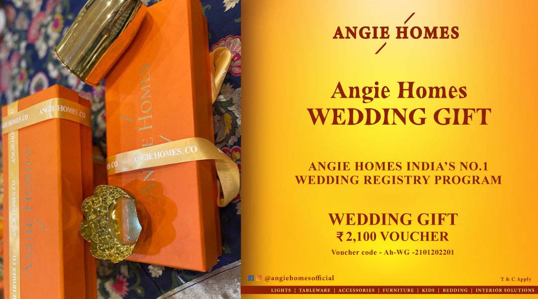 Angie Homes Wedding Registry Gift Voucher Luxury Gift ANGIE HOMES