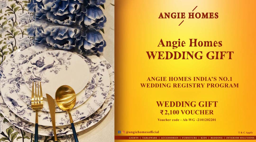 Angie Homes Wedding Gift Registry Vouchers Premium Plates ANGIE HOMES