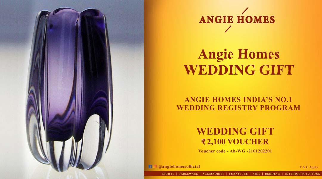Angie Homes Wedding Gift Registry Vouchers Premium Blue Vases ANGIE HOMES